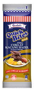 QuickBites Gold Hazelnut Chocolate Cream Roll