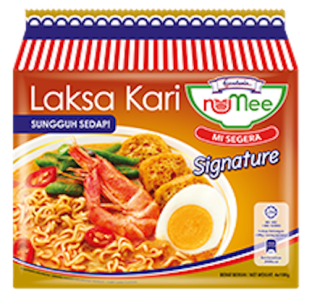 Gardenia NuMee Signature Instant Noodles Curry Laksa Flavour