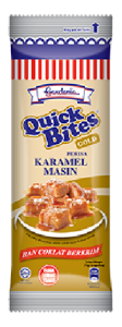 QuickBites Gold Salted Caramel Cream Roll