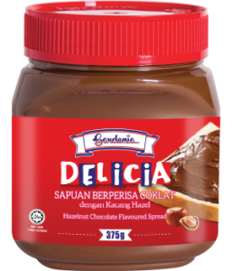 Gardenia Delicia Hazelnut Chocolate Spread